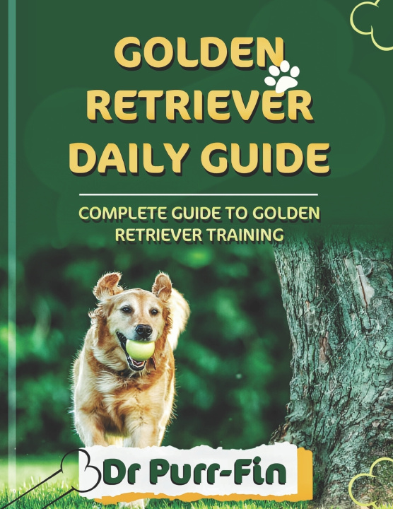 Kniha GOLDEN RETRIEVER DAILY GUIDE DR. PURR-FIN