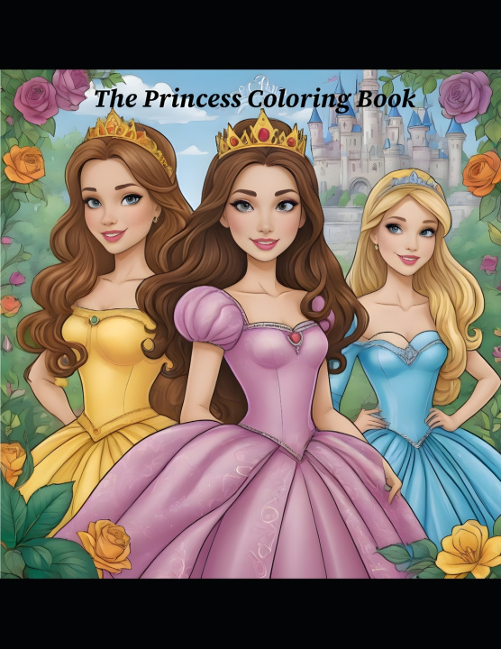 Könyv Princess Coloring Book Keith Hudson