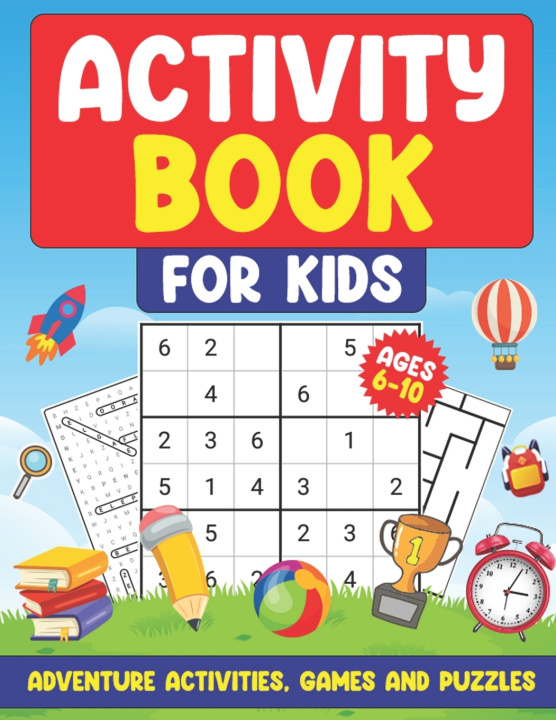 Книга Activity Book for Kids Hector A Garza