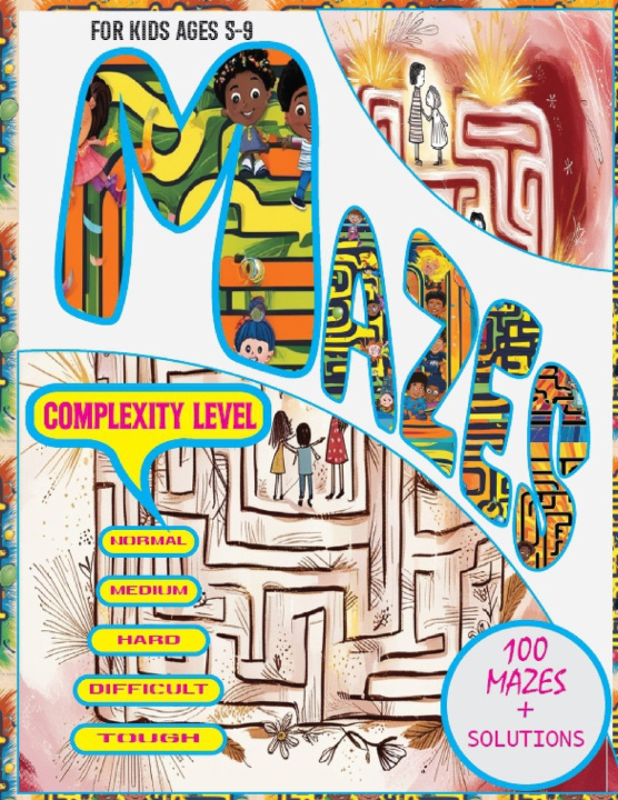 Книга Mazes For Kids Ages 5-9 KSS Prokasoni