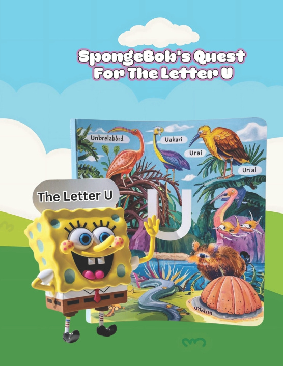 Книга SpongeBob's Quest for the Letter U Doaa Moustafa