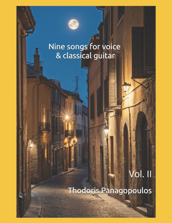 Knjiga Nine songs for voice & classical guitar ThodorIs Panagopoulos