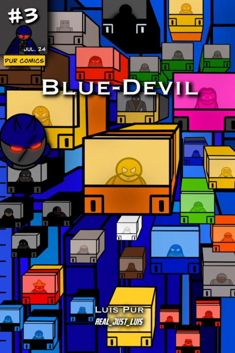 Könyv Blue-Devil #3 Luis Pur