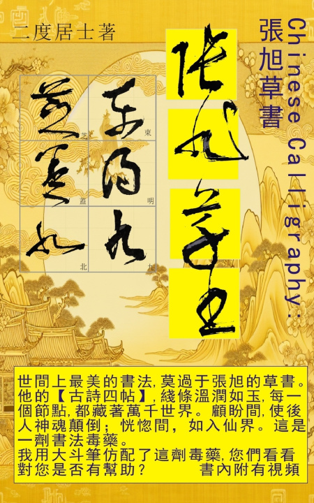 Buch Chinese Calligraphy 張旭草書 二度居士