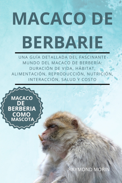 Boek MACACO DE BERBARIE RAYMOND MORIN