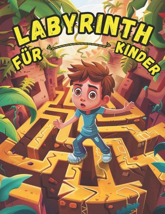 Kniha Labyrinth für Kinder Daniha Razaq