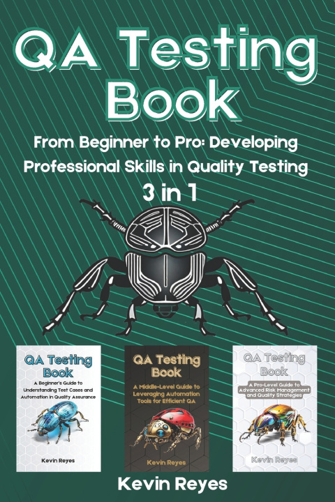 Könyv QA Testing Book Kevin Reyes