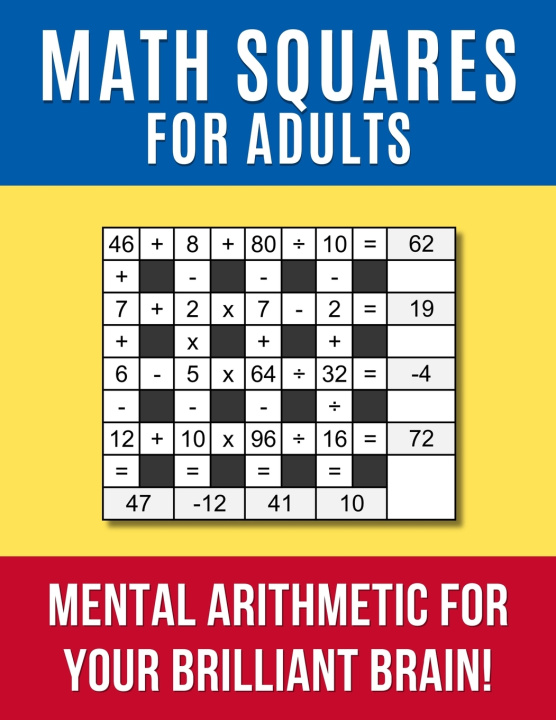 Kniha Math Squares for Adults Max Forry
