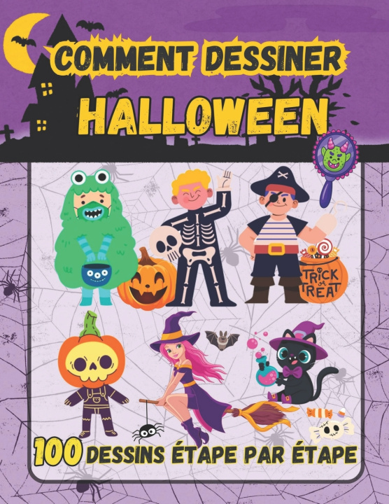 Kniha Comment Dessiner Halloween Sylvia Robins