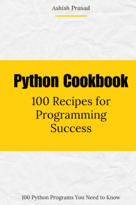 Könyv Python Cookbook Ashish Prasad