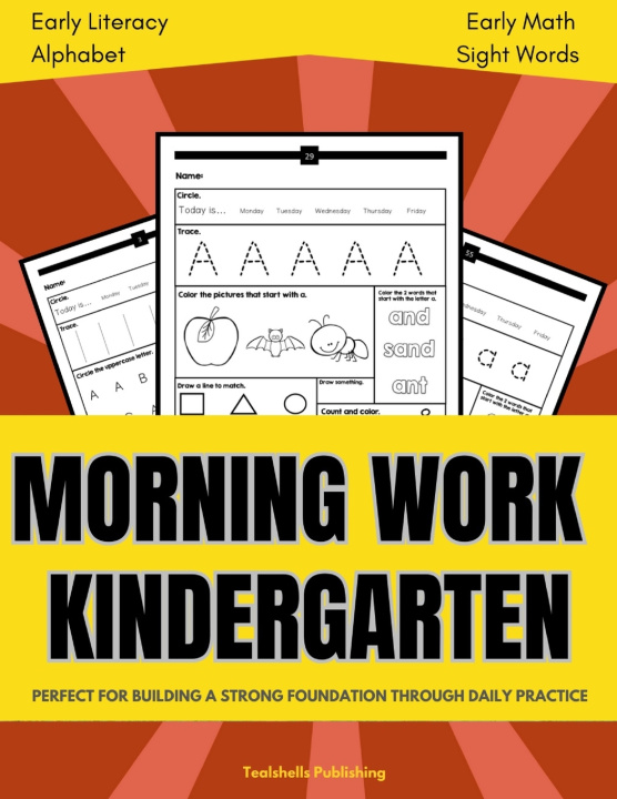 Kniha Morning Work Kindergarten Tealshells Publishing