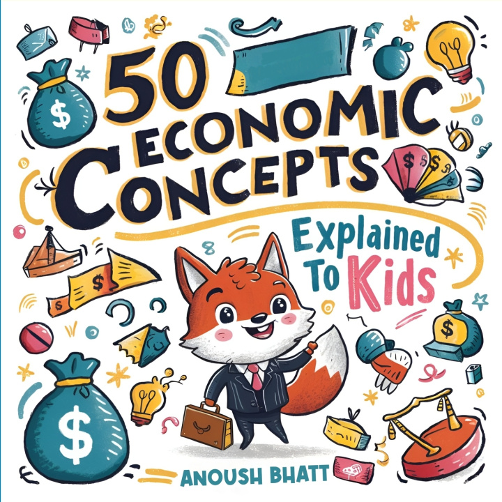Knjiga 50 Economic Concepts | Explained to Kids Anoush Bhatt