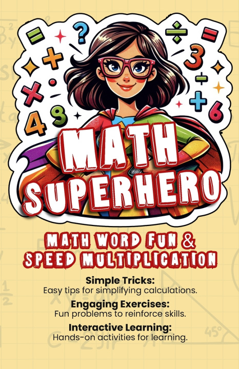 Kniha Math SuperHero Sabrina Peabody