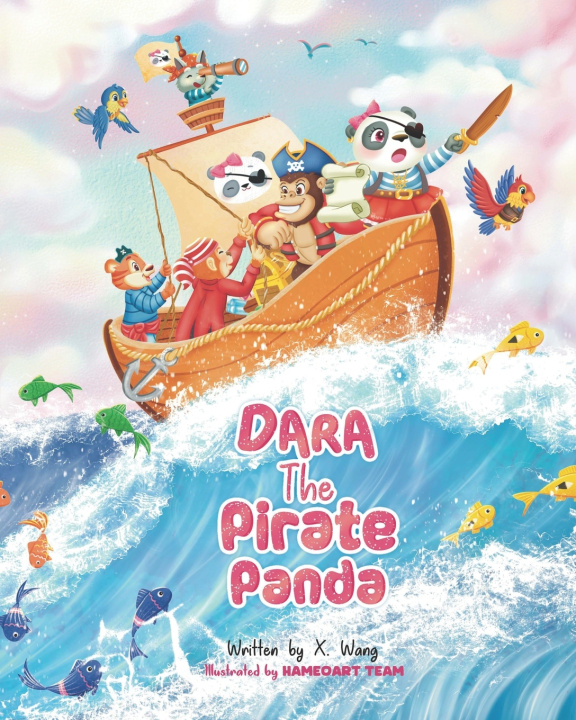 Kniha Dara the Pirate Panda X. Wang