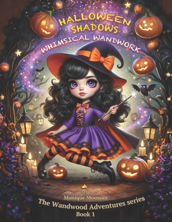 Kniha Halloween Shadows Monique Moussan
