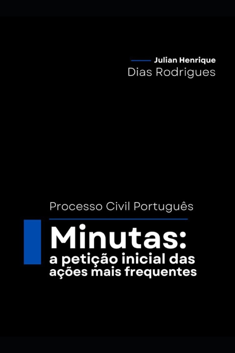 Kniha Minutas Julian Henrique Dias Rodrigues