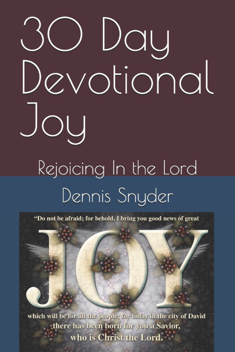 Könyv 30 Day Devotional Joy Dennis Snyder