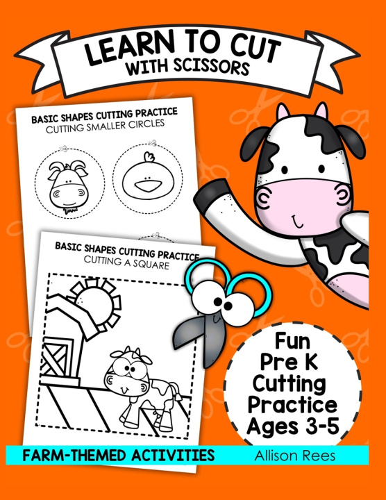 Knjiga Learn to Cut with Scissors Book Allison Rees