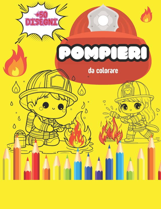 Kniha Pompieri da colorare ted