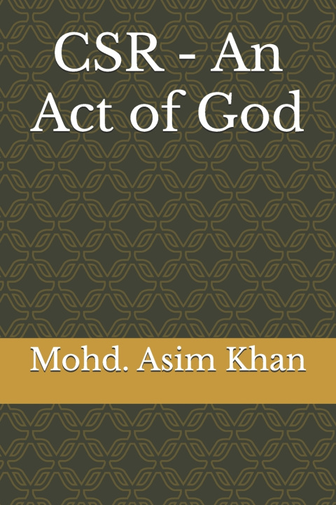 Kniha CSR Asim Khan