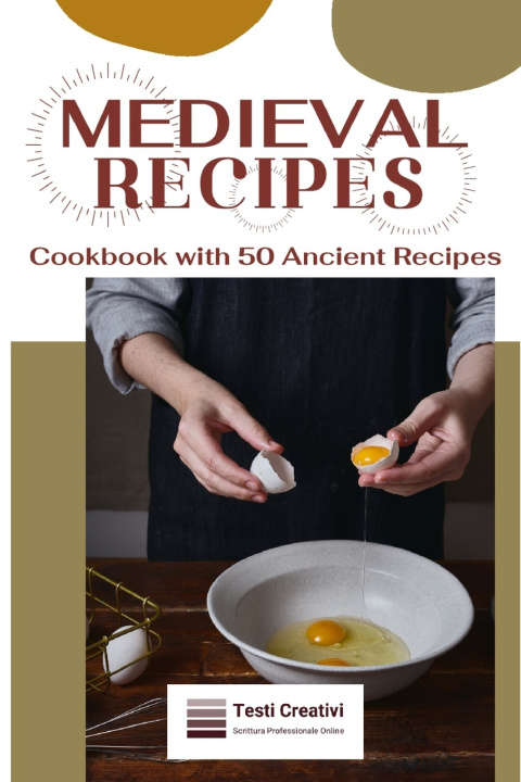 Boek Medieval Recipes Testi Creativi