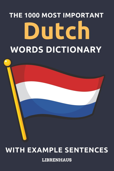 Kniha The 1000 Most Important Dutch Words Dictionary Librenhaus