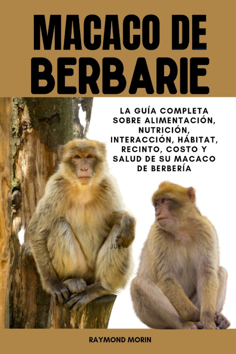 Kniha MACACO DE BERBARIE Raymond Morin