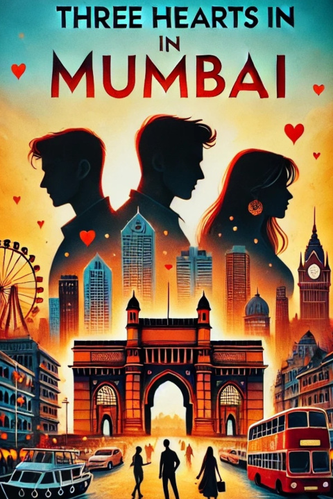 Книга Three Hearts in Mumbai Shree .