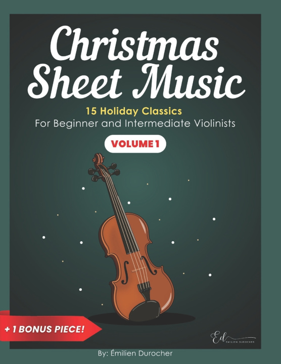 Книга Christmas Sheet Music Émilien Durocher