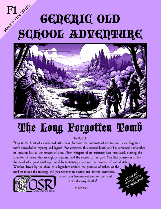 Kniha Generic Old School Adventure Fugli