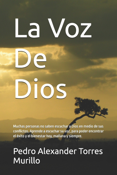 Kniha La Voz De Dios Pedro Alexander Torres Murillo