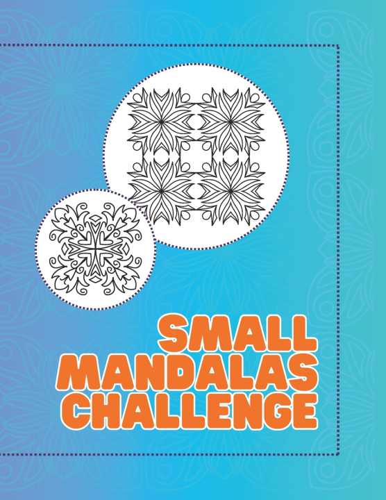 Knjiga small mandalas challenge Jully Rossi