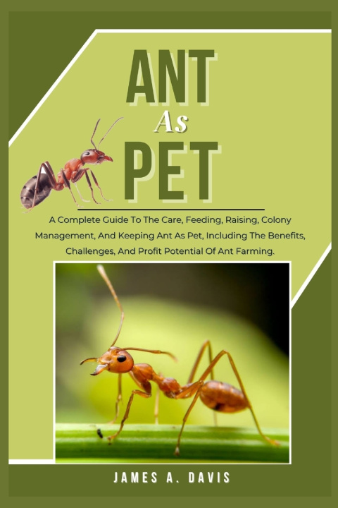 Kniha ANT AS PET James A. Davis