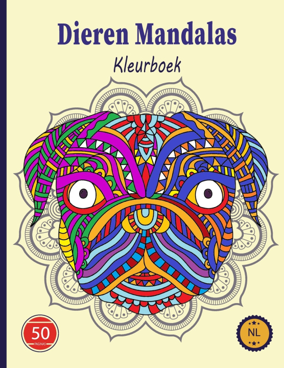 Kniha Dieren Mandalas Mandalorianne