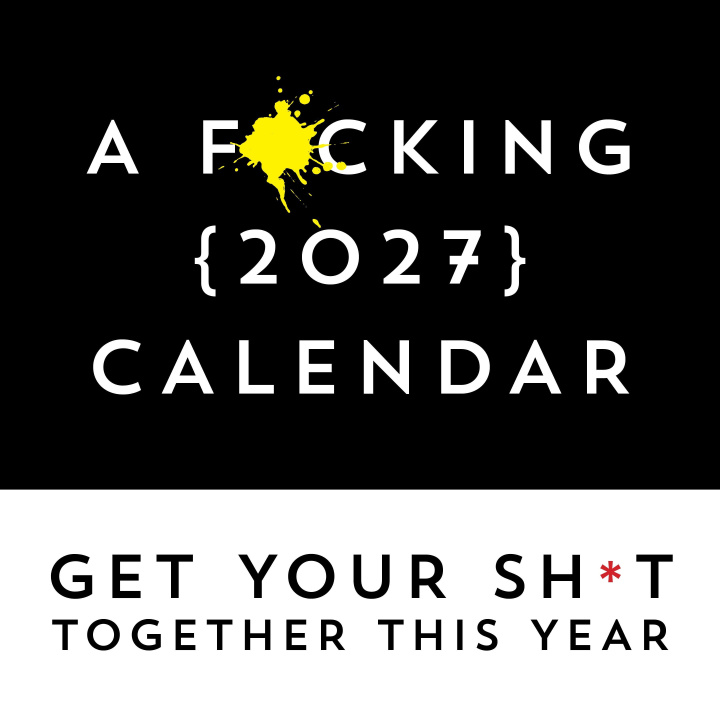 Kalendář/Diář F*cking 2027 Wall Calendar Sourcebooks