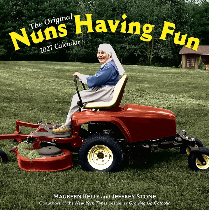 Calendar/Diary Nuns Having Fun Wall Calendar 2027 Jeff Stone