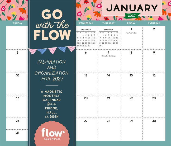 Kalender/agenda Go with the Flow Editors of Flow magazine