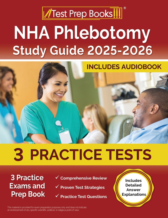 Kniha NHA Phlebotomy Study Guide 2025-2026 Lydia Morrison