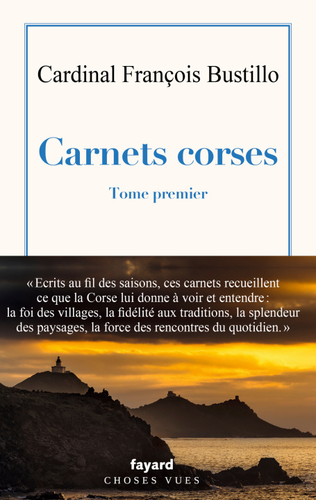 Книга Carnet Corse I François Bustillo