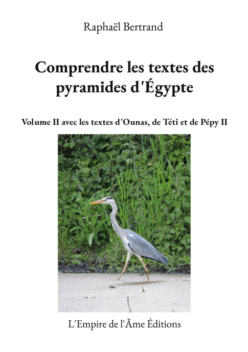 Kniha Comprendre les textes des pyramides d'Égypte Bertrand