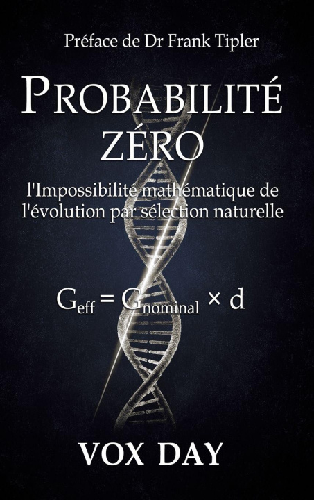 Könyv Probabilité zéro Vox Day