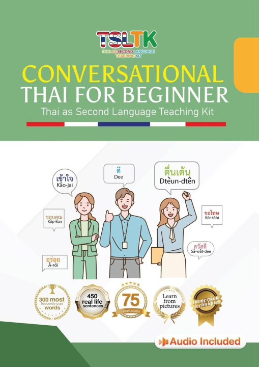 Kniha Conversational Thai for Beginner Thoraporn Thowrungruang