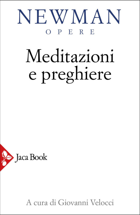 Kniha Meditazioni e preghiere John Henry Newman