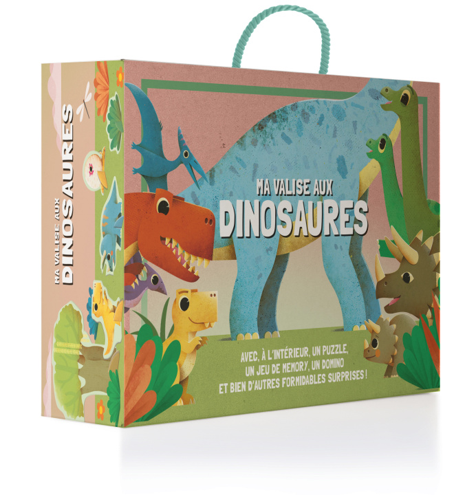 Kniha Ma valise aux dinosaures Gazzola