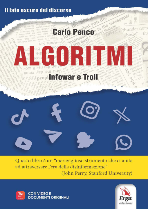 Kniha Algoritmi. Infowar e Troll Carlo Penco