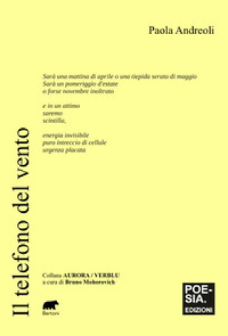 Knjiga telefono del vento Paola Andreoli