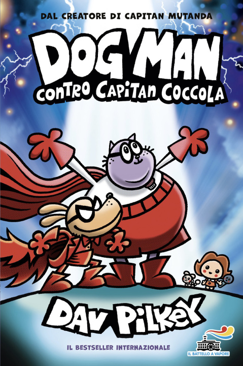 Knjiga Dog Man contro Capitan Coccola Dav Pilkey