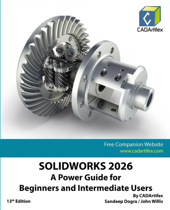 Kniha SOLIDWORKS 2026 CADArtifex