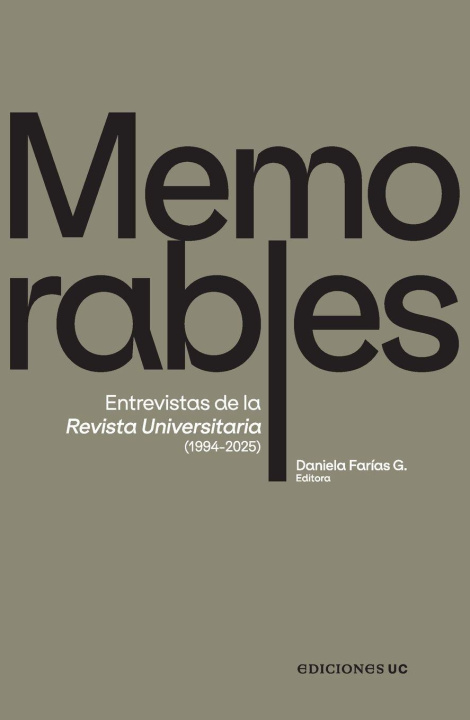 Könyv Memorables Daniela Farías