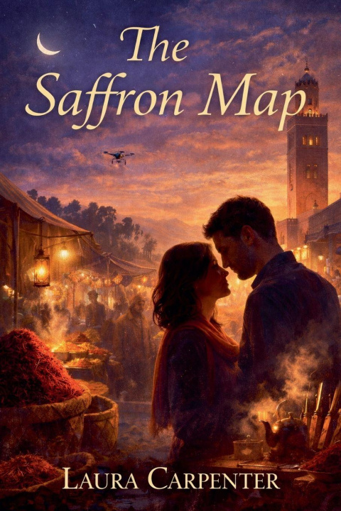 Kniha The Saffron Map Laura Carpenter